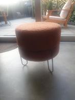 Vintage poef, Huis en Inrichting, Banken | Voetenbanken en Poefen, Ophalen, Minder dan 50 cm, Minder dan 50 cm, Zo goed als nieuw