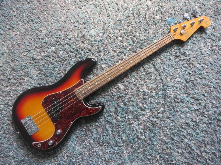 SX short-scale Precision, Muziek en Instrumenten, Snaarinstrumenten | Gitaren | Bas, Zo goed als nieuw, Elektrisch, Ophalen of Verzenden