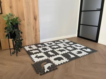 UITVERKOOP! Foam Speelmat met Dieren-20 Matten+Randen+Tas beschikbaar voor biedingen