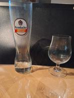 Merken bierglazen:  Krombacher en Brand., Verzamelen, Glas en Borrelglaasjes, Ophalen, Zo goed als nieuw, Bierglas