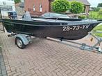 Zeer nette consoleboot met motor en trailer., Watersport en Boten, Ophalen, 10 tot 30 pk, Zo goed als nieuw, 3 tot 6 meter