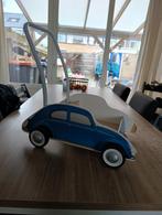 Hape Loopauto Kever - Blauw, Kinderen en Baby's, Speelgoed | Houten speelgoed, Ophalen, Gebruikt, Duw- of Trekspeelgoed