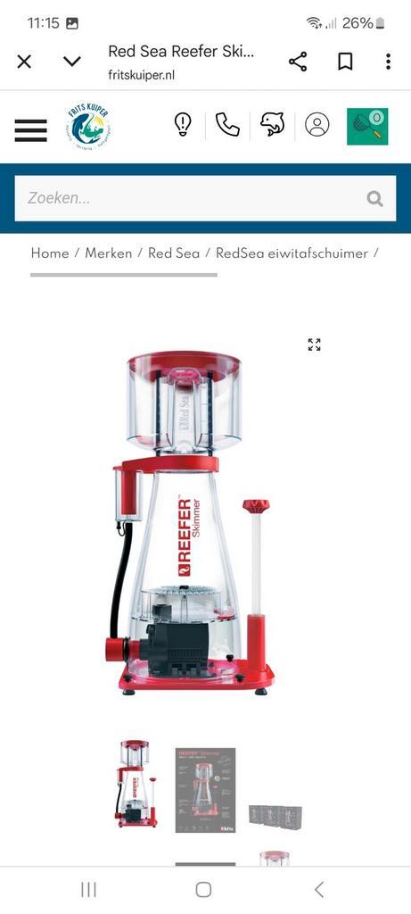 Red Sea Reefer AC Skimmer 600 – Eiwitafschuimer, Dieren en Toebehoren, Vissen | Aquaria en Toebehoren, Zo goed als nieuw, Ophalen of Verzenden