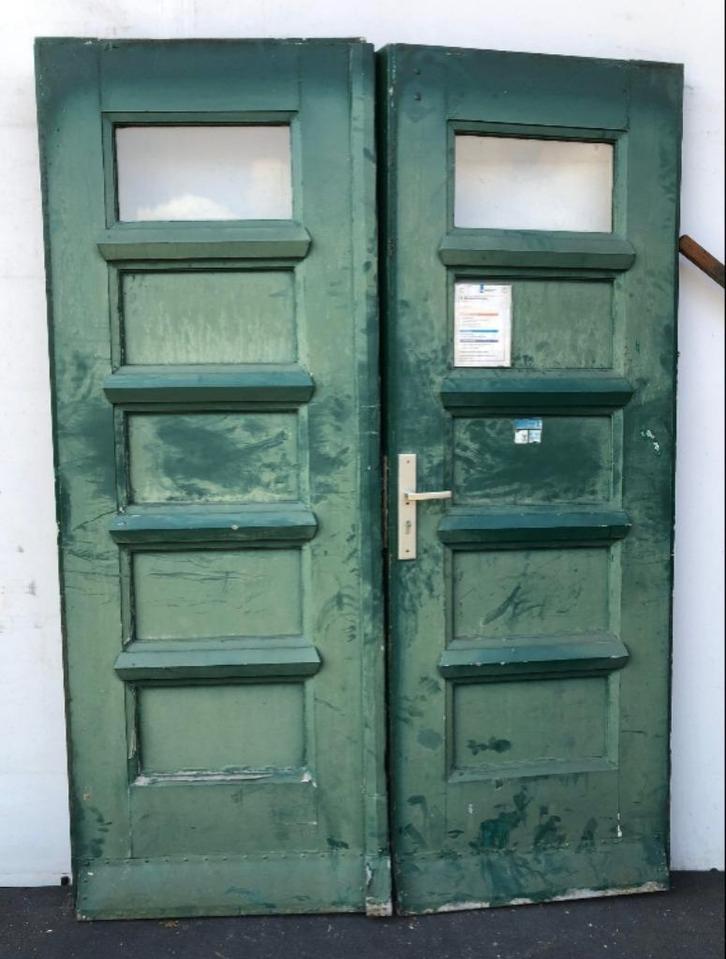 Openslaande deuren 157x215cm (DH10), Huis en Inrichting, Woonaccessoires | Overige, Gebruikt, Ophalen