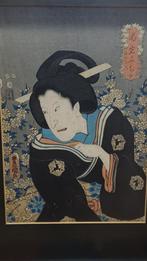 Japanse prent op rijstpapier - Utagawa Kunisada, Ophalen of Verzenden