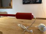 Kila 'Rode Hond' Ikea tafellamp rood, Huis en Inrichting, Lampen | Tafellampen, Ophalen of Verzenden, Gebruikt, Retro, Minder dan 50 cm