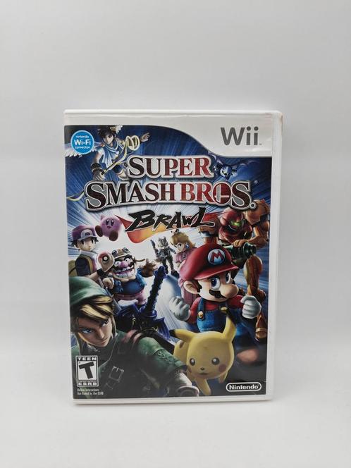 Super Smash Bros. Brawl - Nintendo Wii, Spelcomputers en Games, Games | Nintendo Wii, Gebruikt, Vechten, 3 spelers of meer, Vanaf 12 jaar