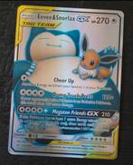 Eevee & Snorlax GX, Ophalen of Verzenden, Zo goed als nieuw, Losse kaart