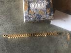 Christian dior armband, Ophalen of Verzenden, Nieuw, Goud, Staal