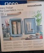 Innovagoods mini koelkast cosmetica - babyblue NIEUW, Ophalen, Nieuw, Gehele gezicht