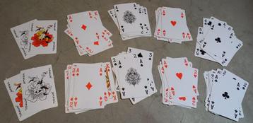 XXL Speelkaarten - 2 Stokken Compleet 28x21cm beschikbaar voor biedingen