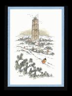 Wenskaart Terschelling KNRM tekening Jo Spier 2020, Ophalen of Verzenden, 1980 tot heden, Gelopen