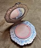 Antieke zilveren Tsjechische poederdoos, Antiek en Kunst, Ophalen of Verzenden, Zilver