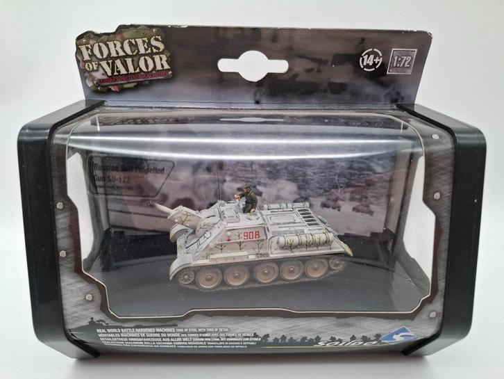 Force of valor Su-122, Hobby en Vrije tijd, Modelbouw | Auto's en Voertuigen, Nieuw, Tank, 1:50 of kleiner, Overige merken, Verzenden