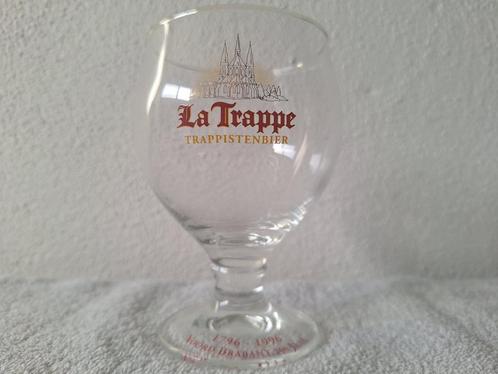 La Trappe Trappistenbier Glas Noord Brabant 200 Jaar Editie, Verzamelen, Biermerken, Gebruikt, Glas of Glazen, La Trappe, Ophalen of Verzenden