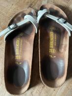 Witte Birkenstocks maat 38, Wit, Gedragen, Birkenstock, Sandalen of Muiltjes