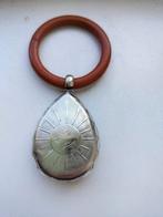 Antiek verzilverde rammelaar, Antiek en Kunst, Antiek | Speelgoed, Ophalen of Verzenden