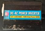 Omvormer 12v naar 230v auto camper DC-AC power Inverter 150W, Ophalen of Verzenden, Gebruikt