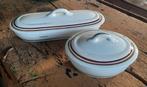 Kammenbakje en zeepbakje porselein van Petrus Regout, Antiek en Kunst, Ophalen of Verzenden