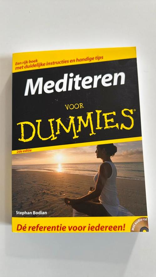 Stephan Bodian - Mediteren voor Dummies incusief CD, Boeken, Esoterie en Spiritualiteit, Zo goed als nieuw, Instructieboek, Meditatie of Yoga
