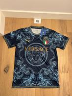 Italie versace shirt blauw maat M nieuw met prijskaartje, Puma, Nieuw, Ophalen of Verzenden, Maat 48/50 (M)