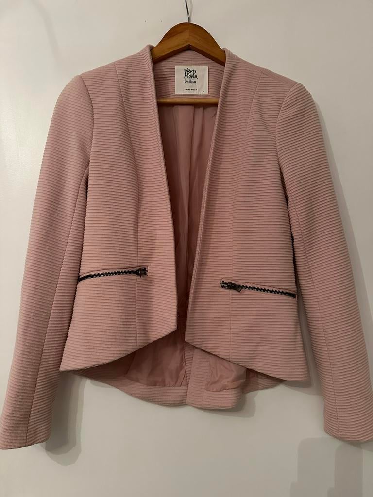 Mooie blazers zalm en bruin maat 34, Kleding | Dames, Jasjes, Kostuums en Pakken, Ophalen of Verzenden, Zo goed als nieuw, Maat 34 (XS) of kleiner