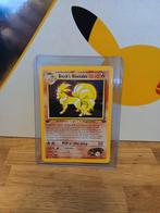 Brock's Ninetales 1st edition NM/excellent, Hobby en Vrije tijd, Verzamelkaartspellen | Pokémon, Ophalen of Verzenden, Zo goed als nieuw