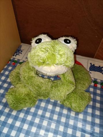 Groene kikker knuffel Dinotoys Apeldoorn 35 cm groot  beschikbaar voor biedingen
