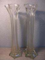 Hoge glazen vazen, Antiek en Kunst, Antiek | Glas en Kristal, Ophalen of Verzenden