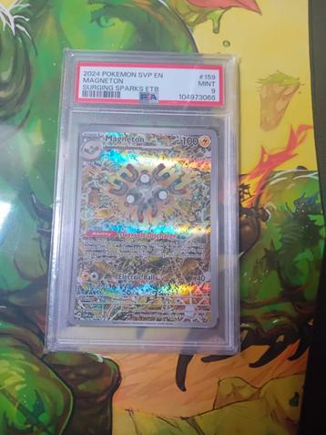 Magneton 159/197 Surging Sparks ETB PSA 9 beschikbaar voor biedingen