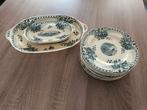 Peacock societe Ceramique (Blauwe Pauwen servies ), Antiek en Kunst, Ophalen