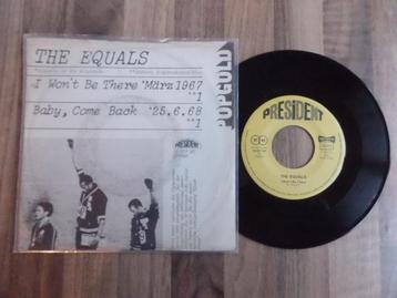 single  The Equals - I Won't Be There / Baby, Come Back*  beschikbaar voor biedingen