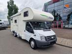 Chausson Flash 07 ruime 6 pers XL garage airco dubbel lucht, 7 tot 8 meter, Chausson, Diesel