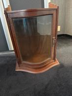 Oud kastje met glazen deur, Ophalen, Rechthoekig, Minder dan 50 cm, Minder dan 100 cm