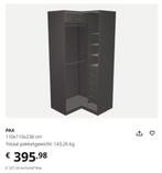 [Ongebruikt] - Ikea Pax kast - Zwart, Huis en Inrichting, Kasten | Kledingkasten, Ophalen, 200 cm of meer, Nieuw, 50 tot 100 cm