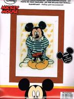 Cado disney borduurpakket, mickey mouse 520, Hobby en Vrije tijd, Ophalen of Verzenden, Nieuw, Handborduren, Borduurpakket