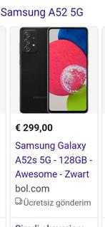 Samsung a52 met doos alles werk goed, Telecommunicatie, Mobiele telefoons | Samsung, Ophalen of Verzenden, Nieuw, Zwart