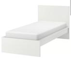 Malm ikea bed 90x200 wit, 90 cm, Eenpersoons, Wit, Ophalen of Verzenden
