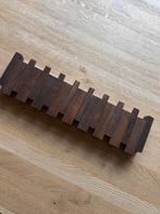 Nieuwe piano kapstok walnoot hout - 8 haken, Ophalen of Verzenden, Nieuw