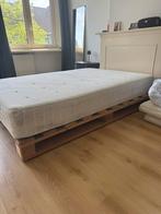 Pallet Bed Frame 140x200cm, Ophalen, 140 cm, Zo goed als nieuw, Twijfelaar