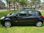 Renault Clio 1.2 16V 55KW 5-DRS E4 2009 Zwart, Auto's, Voorwielaandrijving, 4 cilinders, Elektrische ramen, Zwart