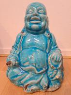 Boeddha turquoise crackle, Ophalen of Verzenden, Zo goed als nieuw