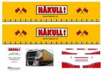 Vrachtauto decal 1:50 Hakull Transport en Logistics Daf XF, Hobby en Vrije tijd, Modelauto's | 1:50, Verzenden, Nieuw, Bus of Vrachtwagen