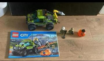 Lego vulkaan auto 60121 beschikbaar voor biedingen