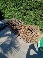 Tuinborder Hazelaar hekwerk / schapenhek- 9 meter, Ophalen, Gebruikt, 25 tot 50 cm, 200 cm of meer