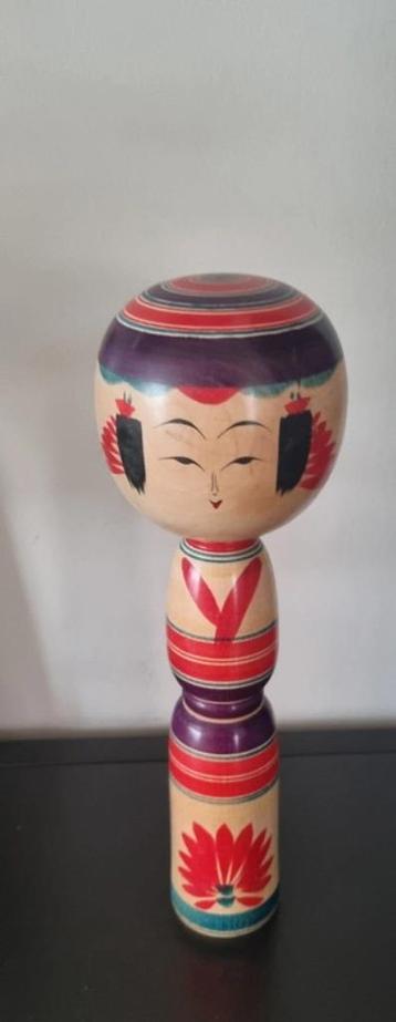 Leuke Tougatta Yamiyo Kokeshi van Sato Tetsuro (1932-) beschikbaar voor biedingen