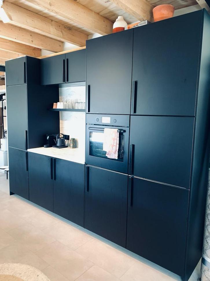 Ikea Kungsbacka Keukenfronten & Bedekkingspanelen - Zwart, Huis en Inrichting, Keuken | Keukenelementen, Zo goed als nieuw, Zwart