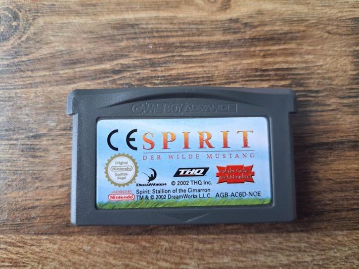 Spirit der wilde Mustang Nintendo GameBoy Advance (GBA) PAL, Spelcomputers en Games, Games | Nintendo Game Boy, Zo goed als nieuw