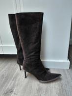 laarzen, Kleding | Dames, Schoenen, Ophalen of Verzenden, Gedragen, Bruin, Hoge laarzen