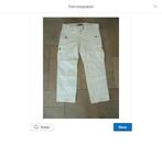 Witte driekwart broek capri Patrizia Pepe maat W26, Wit, Ophalen of Verzenden, Zo goed als nieuw, Maat 34 (XS) of kleiner